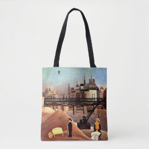 Bolso De Tela Rousseau - Ile Saint Louis y Notre Dame