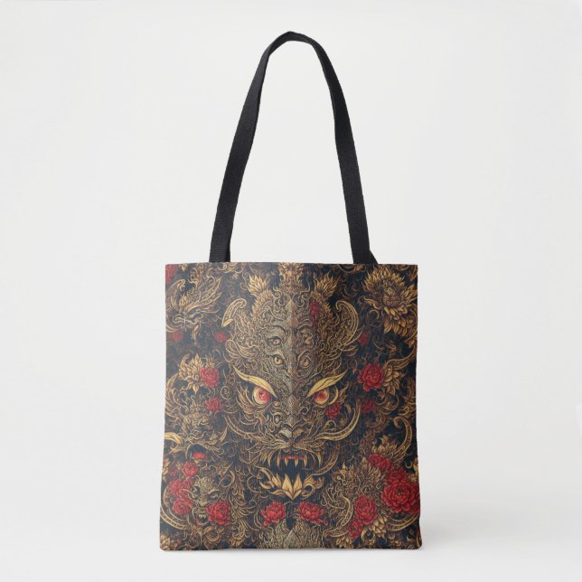 Bolso De Tela Royal Crimson (Anverso)
