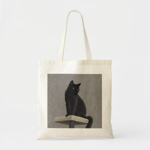 Bolso De Tela Royalty de gato negro