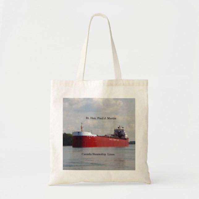 Bolso De Tela Rt Hon Paul J. Martin tote bag (Frente)