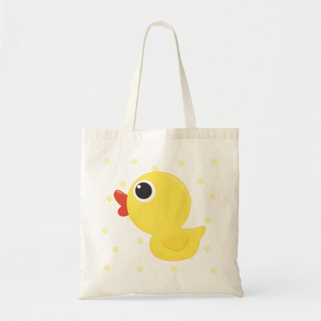 Bolso De Tela Rubber Duckie (Frente)