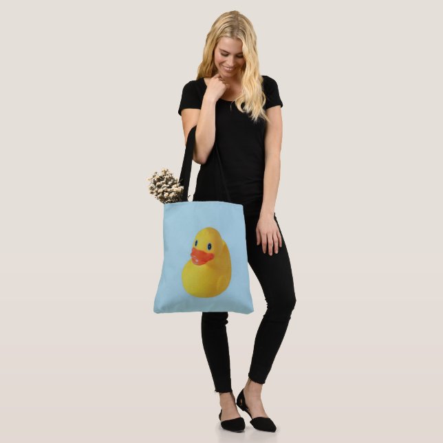 Bolso De Tela Rubber Ducky (Puesto)
