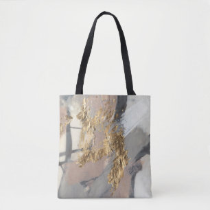 Bolso De Tela Rubor de oro