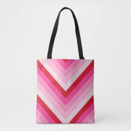 Bolso De Tela Rubor Rush Chevron
