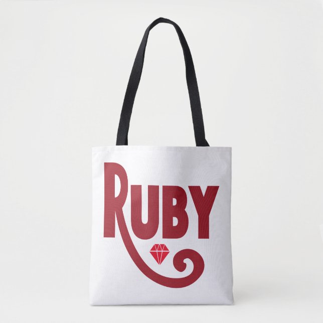 Bolso De Tela Ruby (Anverso)