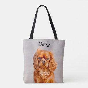 Bolso De Tela Ruby Cavalier King Charles Spaniel Dog