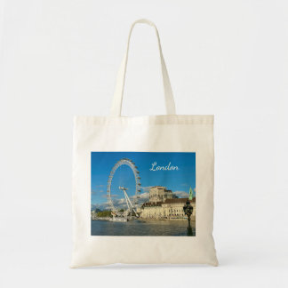 Bolso De Tela Rueda de Ferris London Eye y Támesis personalizado