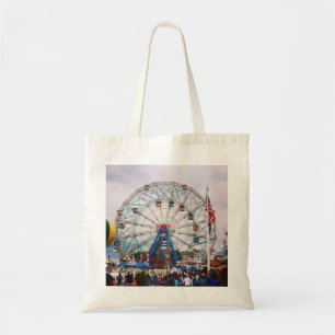 Bolso De Tela Rueda de maravilla de Coney Island