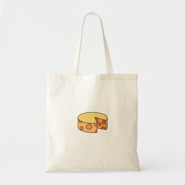 Bolso De Tela rueda de queso (Frente)