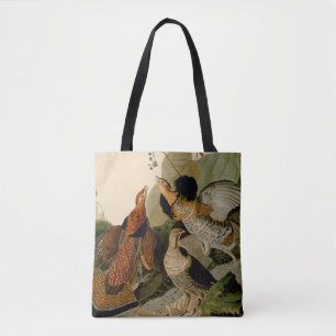 Bolso De Tela Ruffed Grouse Audubon Game Bird