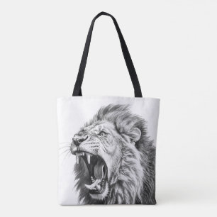 Bolso De Tela Rugido del León