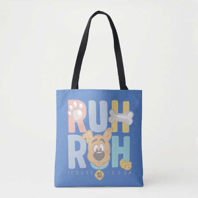 Bolso De Tela "Ruh Roh" (Anverso)