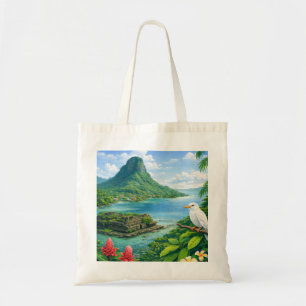 Bolso De Tela Ruinas de la isla tropical de Pohnpei Micronesia