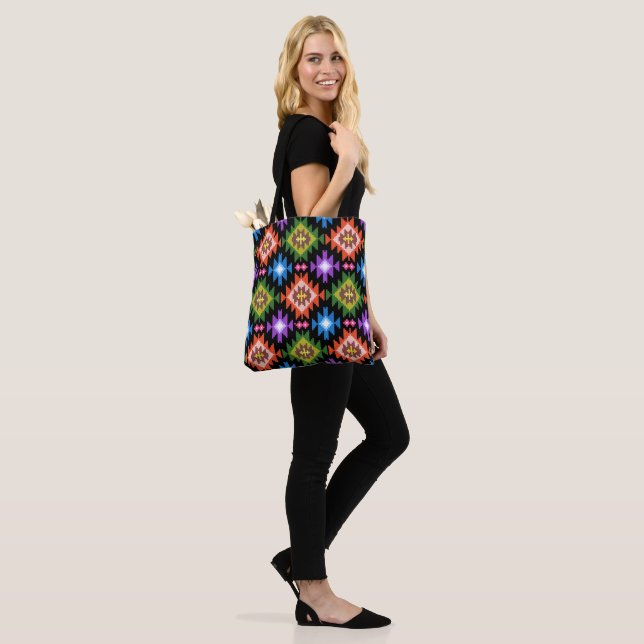 Bolso De Tela rumania modelo tradicional de alfombra de motivos  (Puesto)