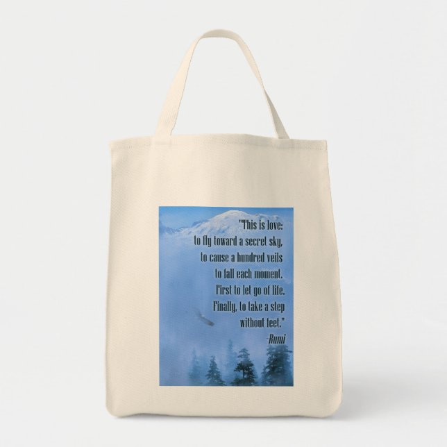 Bolso De Tela Rumi en amor (Frente)