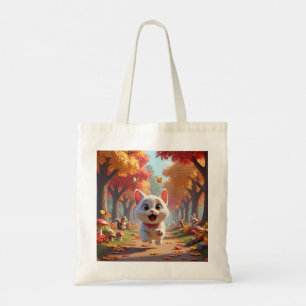 Bolso De Tela Running Wild: The Forest Cat Tote, Adventures