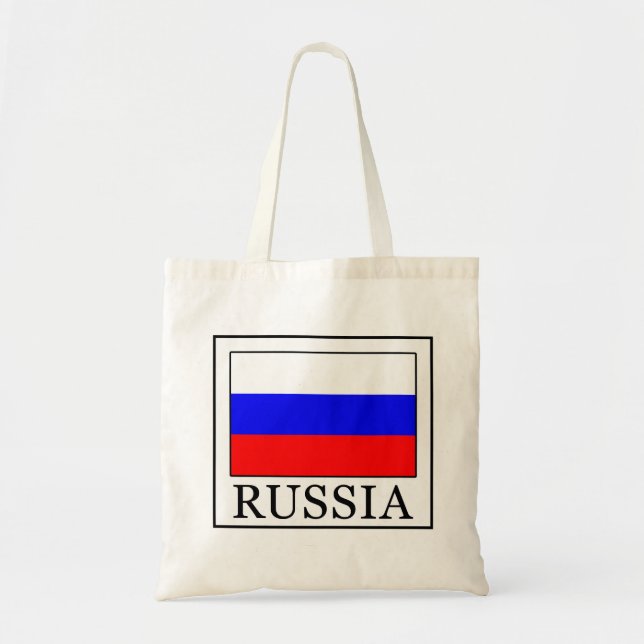 Bolso De Tela Rusia (Frente)