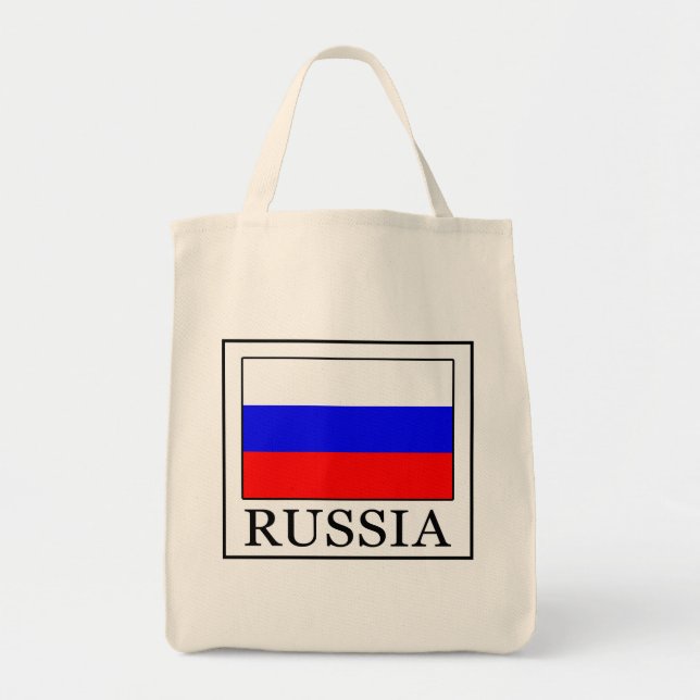 Bolso De Tela Rusia (Frente)