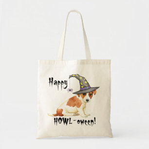 Bolso De Tela Russell Terrier Witch Tote Bag