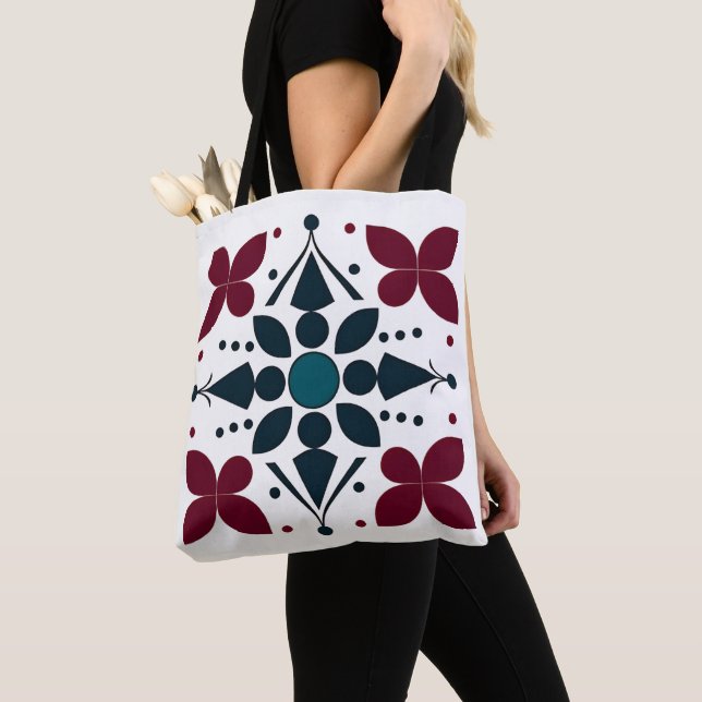 Bolso De Tela Rust Petal Echo Tote Bag (Detalle)