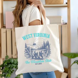 Bolso De Tela Rustic West Virginia Nature Scene