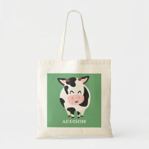 Bolso De Tela Rústica de animales de granja de vacas adorables p