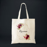 Bolso De Tela Rústica de oro geométrico Rubor Burgundy Bridesmai<br><div class="desc">Esta bolsa de tetas geométrica, dorada y rústica, de color burdeos, para la dama de honor es el regalo perfecto para el boda de presentar a sus damas de honor y a la dama de honor para un simple boda. El diseño está decorado con flores color rosa, rubí, rojo, borgoña...</div>