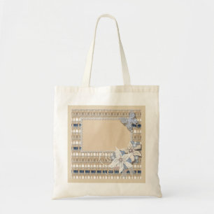 Bolso De Tela Rústico, boda