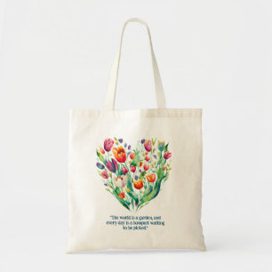 Bolso De Tela Rústico Encanto de campo de Wreath Handwoven