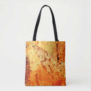 Bolso De Tela Rusty surfaceabstracto metalizado, envejecido, dec