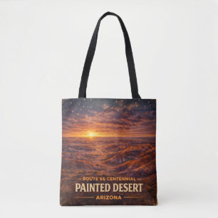 Bolso De Tela Ruta 66 Centenario Painted Desert Horizon
