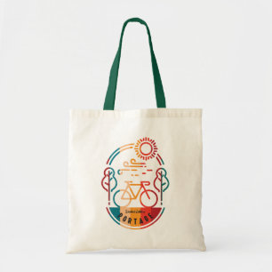 Bolso De Tela Ruta de ciclismo Retro Portage