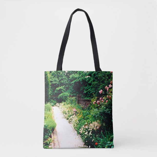 Bolso De Tela Ruta del jardín (Anverso)