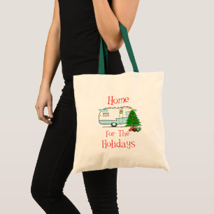 Bolso De Tela RV Hogar Para Las Vacaciones Tote Bag