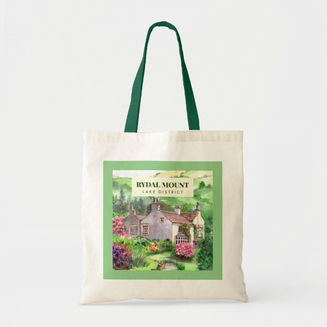 Bolso De Tela Rydal Mount William Wordsworth Home England (Frente)