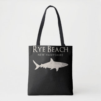 Bolso De Tela Rye Beach New Hampshire - Regalos de los amantes d