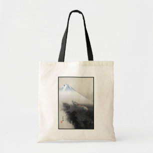 Bolso De Tela Ryu Shoten: Dragón ascendente sobre Fuji, Japón