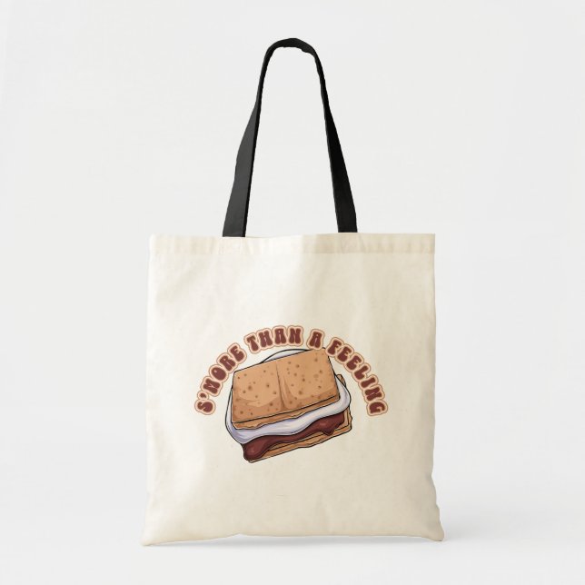 Bolso De Tela S’mores Tha Feeling food pun (Frente)