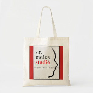 Bolso De Tela S.R. Tote del libro del estudio de Meloy