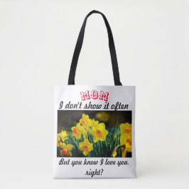 Bolso De Tela Sabes que te amo Tote Bag