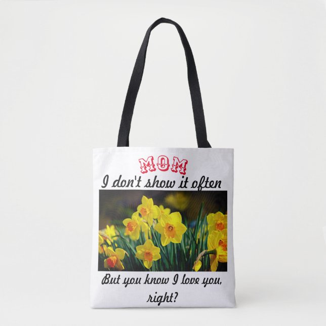 Bolso De Tela Sabes que te amo Tote Bag (Anverso)