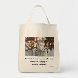 BOLSO DE TELA SABIDURÍA DE LA ARDILLA