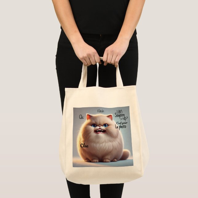 Bolso De Tela Sac chat  (Anverso (producto))