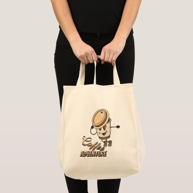 Bolso De Tela Sac épicerie Coffee (Anverso (producto))