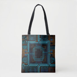 Bolso De Tela sac fourre-tout art abstrait