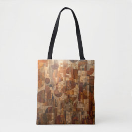 Bolso De Tela Sac fourre-tout art abstrait