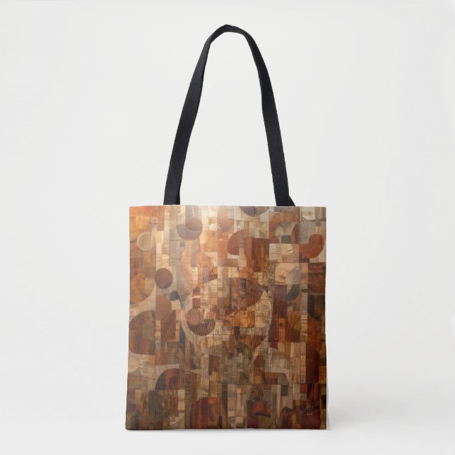 Bolso De Tela Sac fourre-tout art abstrait (Anverso)