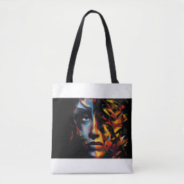 Bolso De Tela Sac fourre-tout art abstrait