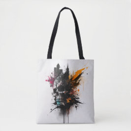 Bolso De Tela sac fourre-tout art abstrait