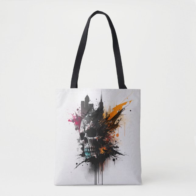 Bolso De Tela sac fourre-tout art abstrait (Anverso)